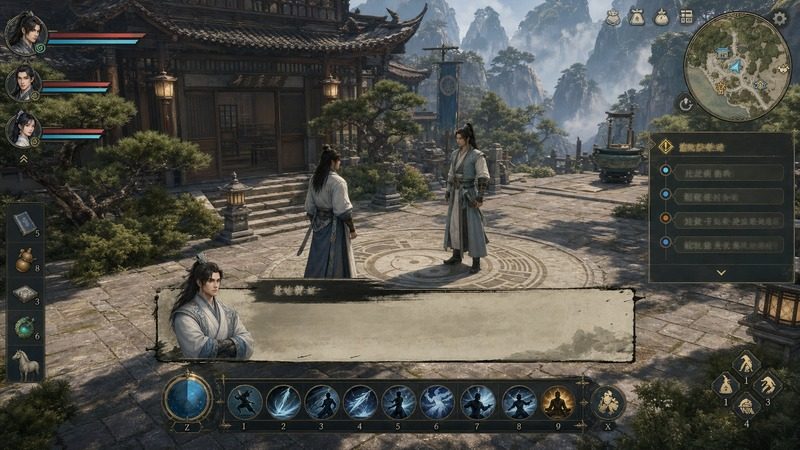 金庸群侠传5爱与死仙狐MOD六周年 资源内容 实机截图 7